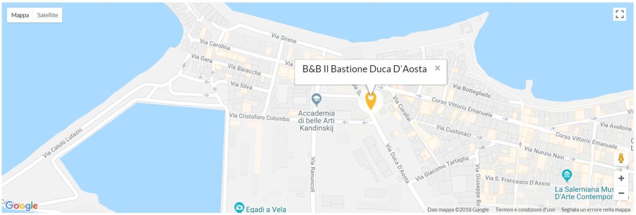 B&B Il Bastione Duca D'Aosta Trapani Esterno foto